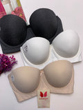 C Cup Size Half Cup Shape Padded Push up Wired Plain Bra (169)