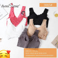 Breathable Cotton Cross Posture Anti Sagging Bra (046)
