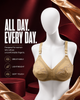 Comfort Cotton Embroidered Bra — Skin | Non-Padded Wireless