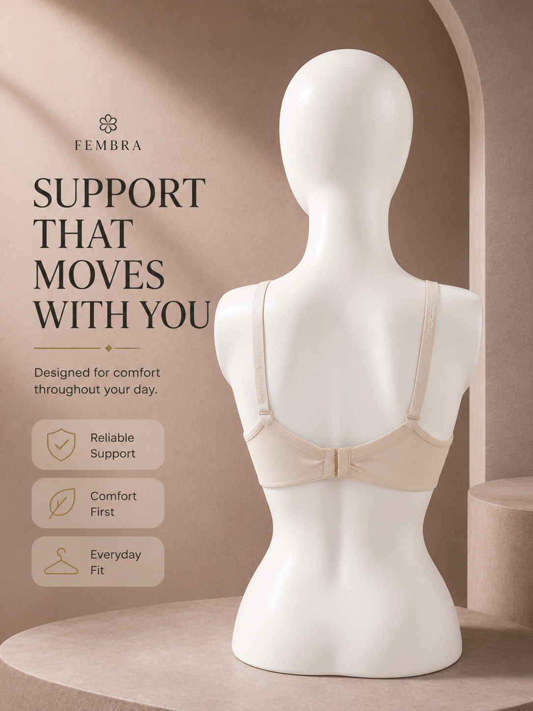 Summer Hosiery Bra — Skin | Non-Padded Wireless