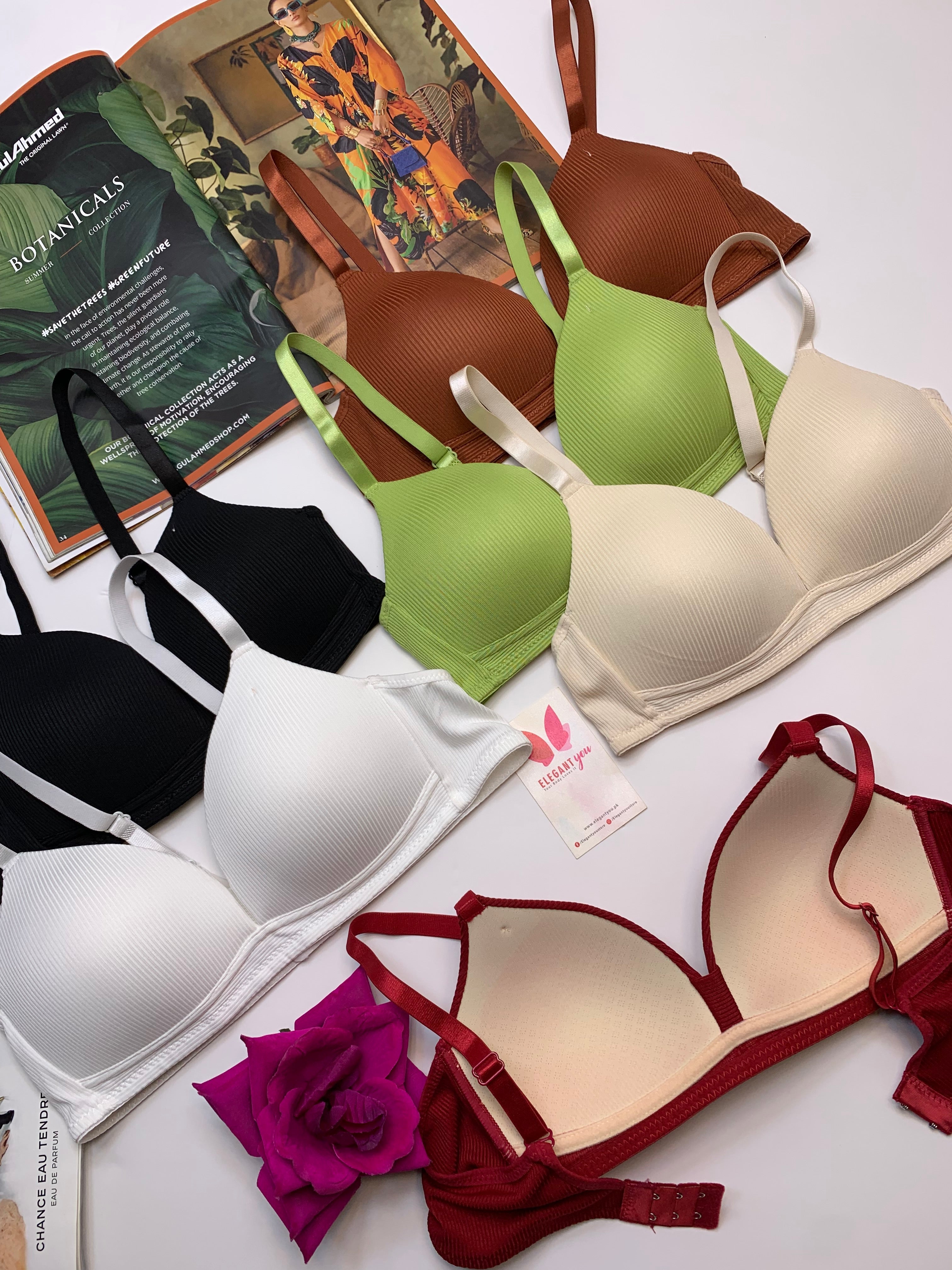 Breathable Non Wire Thin Pad T Shirt Summer Bra (079)