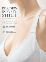 Malai Jersey Ice Silk Bra — Blue | Non-Padded Wireless