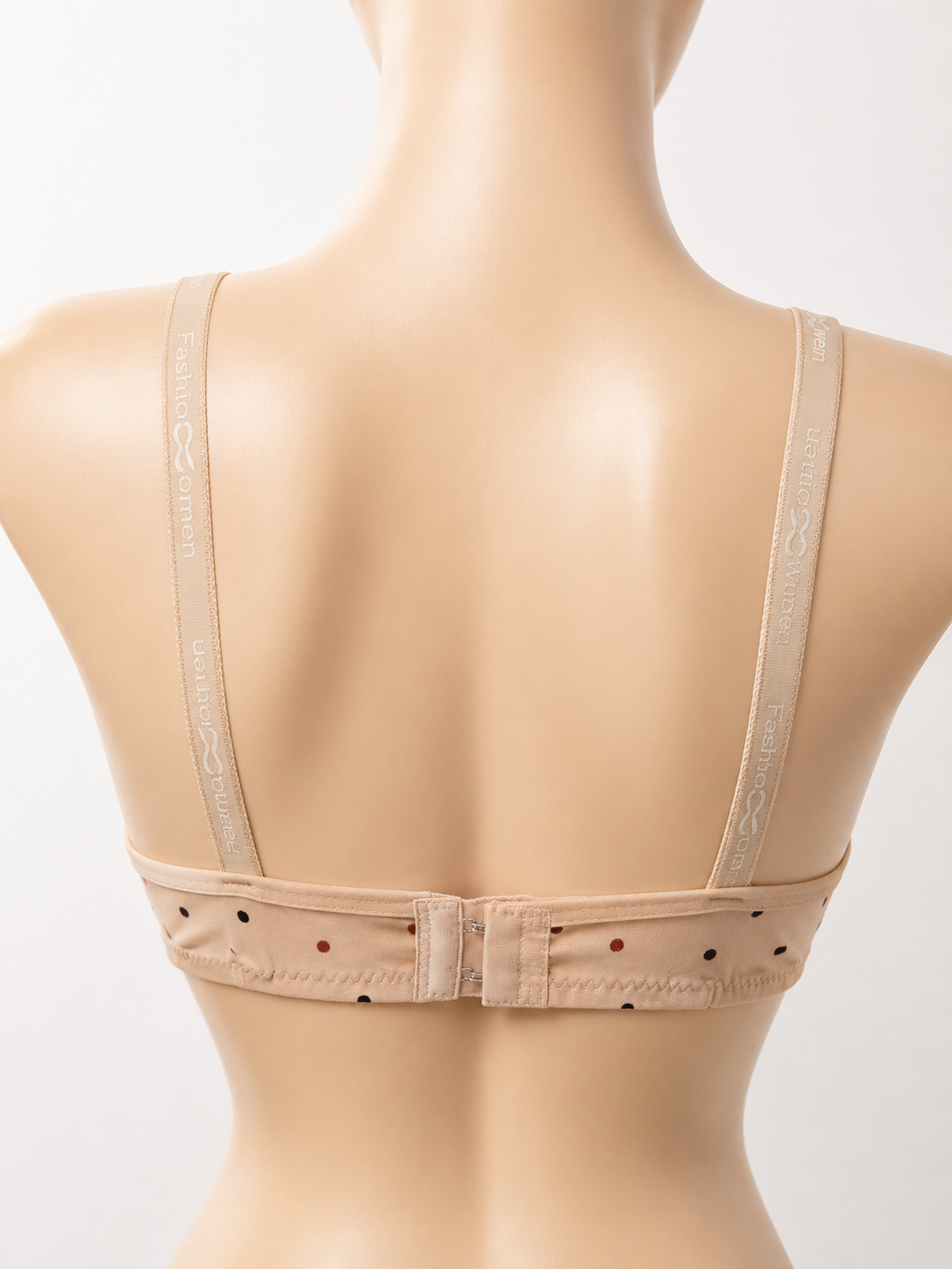 Cotton Dot Print Bra — Skin | Non-Padded Wireless