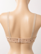 Cotton Dot Print Bra — Skin | Non-Padded Wireless