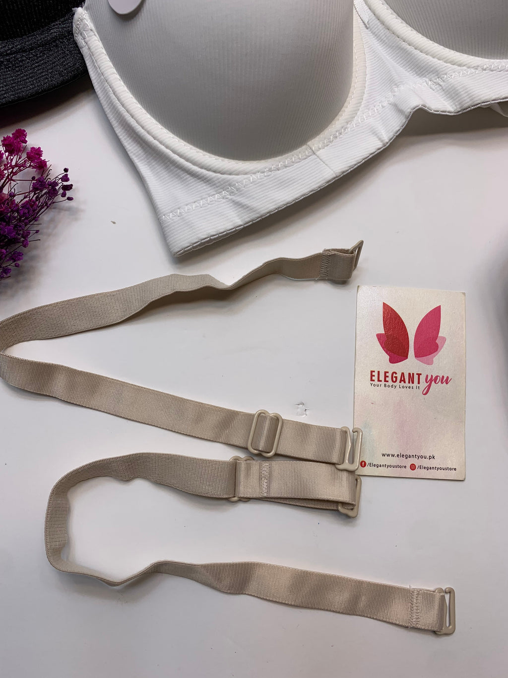 C Cup Size Half Cup Shape Padded Push up Wired Plain Bra (169)