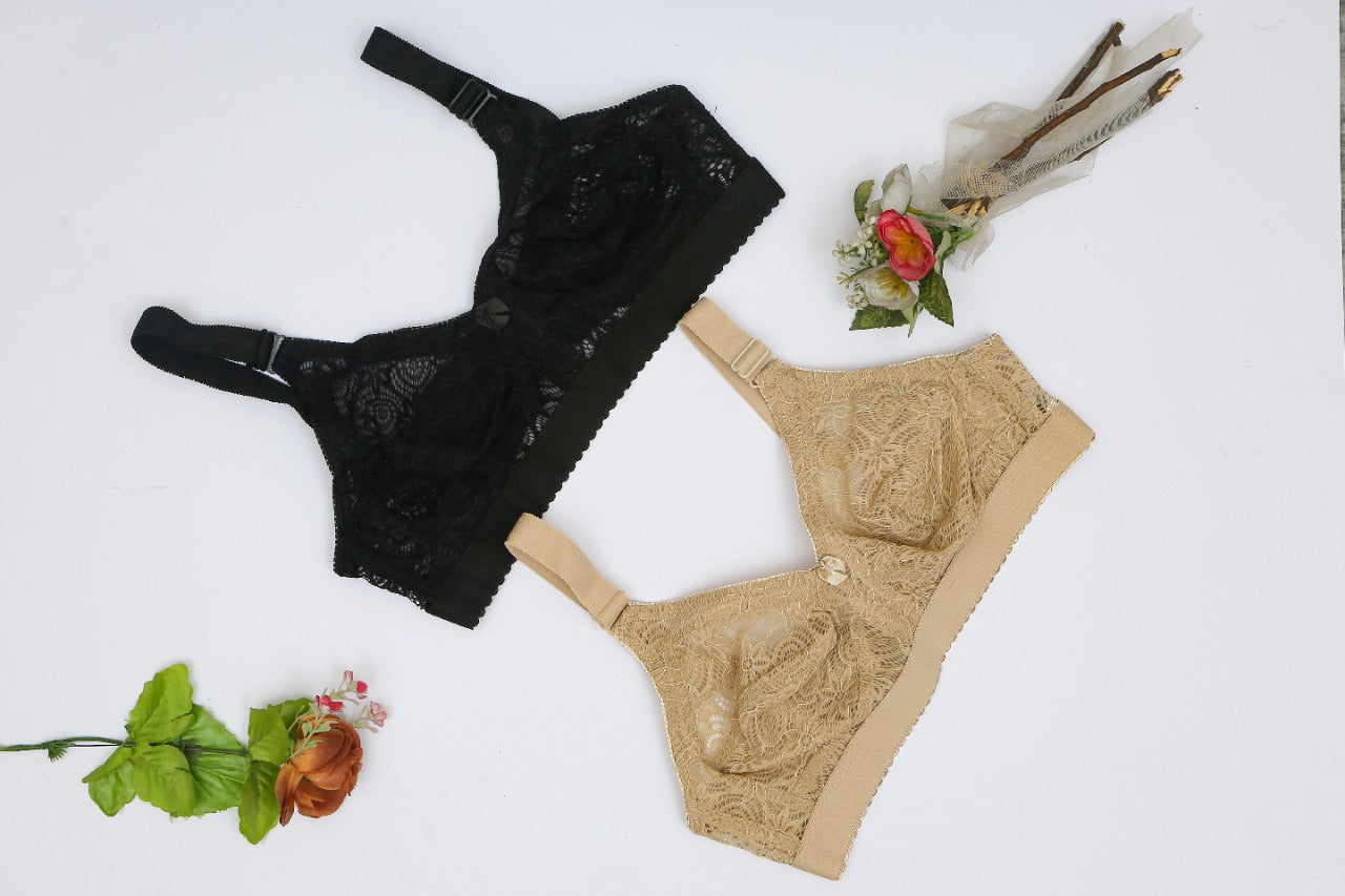 Cotton net bra for summers (095)