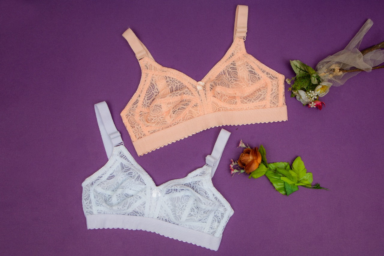 Cotton net bra for summers (095)