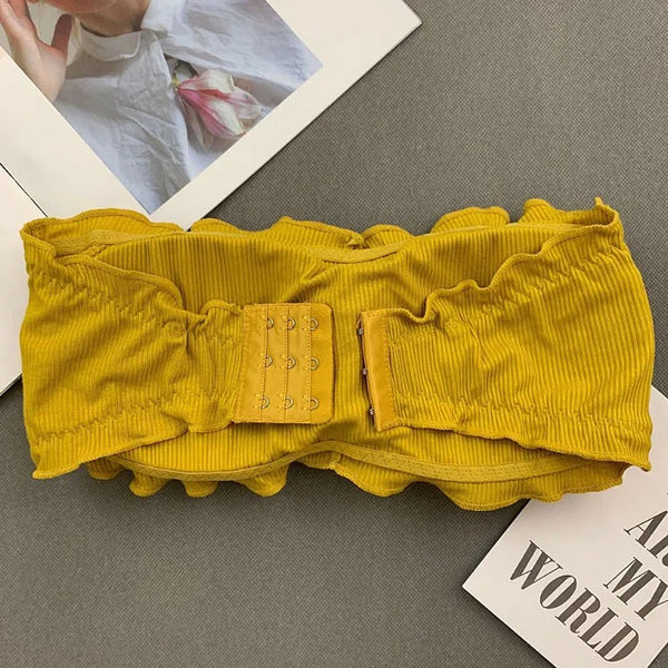 Breathable Stuff Strapless Bra Free Size for(28-36) (040)