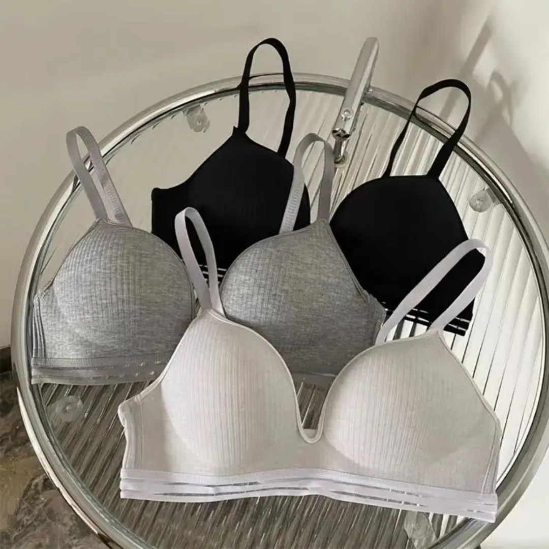 Daily wear Thin-Pad Non-Wired Seamless Bra