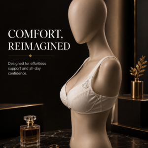 Ice Silk Bra Pakistan — Skin | Non-Padded Wireless | FEMBRA — view 7